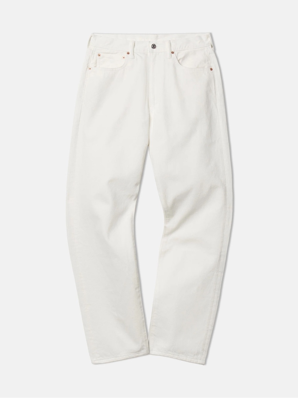 Buck Mason Men’s Size 30 White Straight Jeans